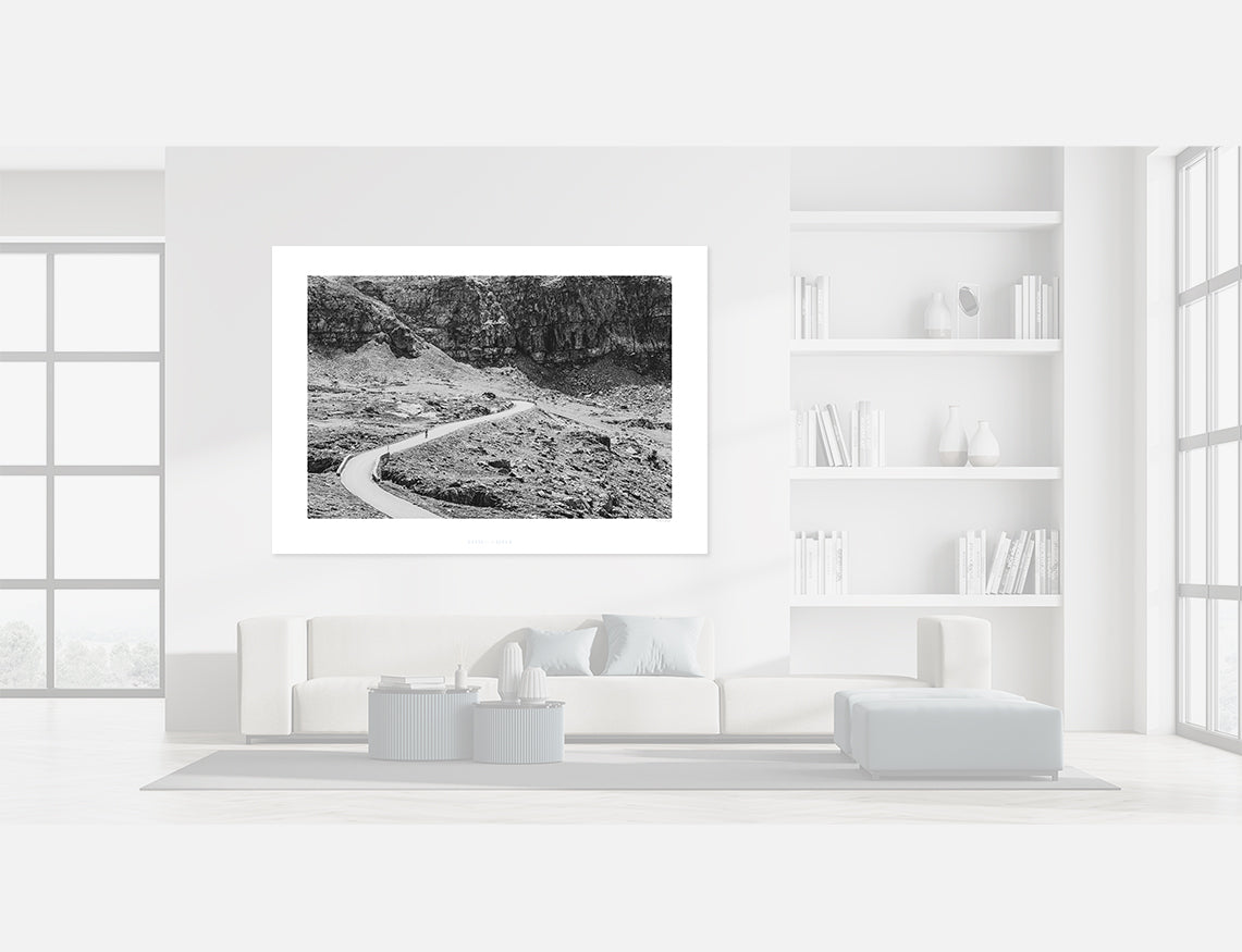 Approaching the Cime de la Bonette, Unique Gifts for Cyclists, Cycling decor, Cycling Photography Prints, Cycling Interiors, Luxury Gifts for Cyclists, Photography Prints by davidt