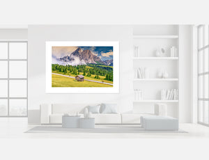Passo Erbe - The Dolomites - Cycling prints, Gifts for Cyclists, Cycling pictures, Cycling Photography Prints by davidt