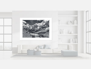 Passo Stelvio - Classic Side - Limited Edition photography duotone prints by davidt