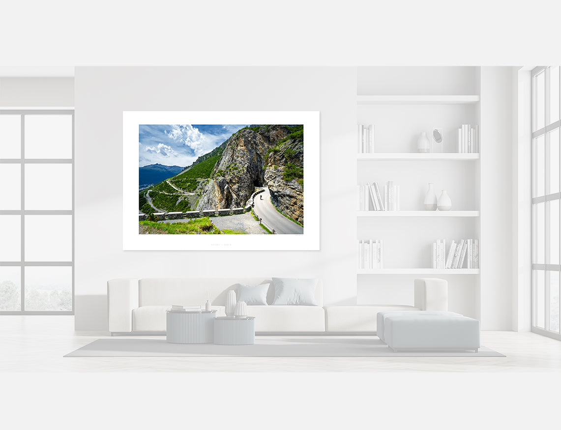 The Torri di Fraele - Top. Cycling prints by davidt. Gifts for cyclists