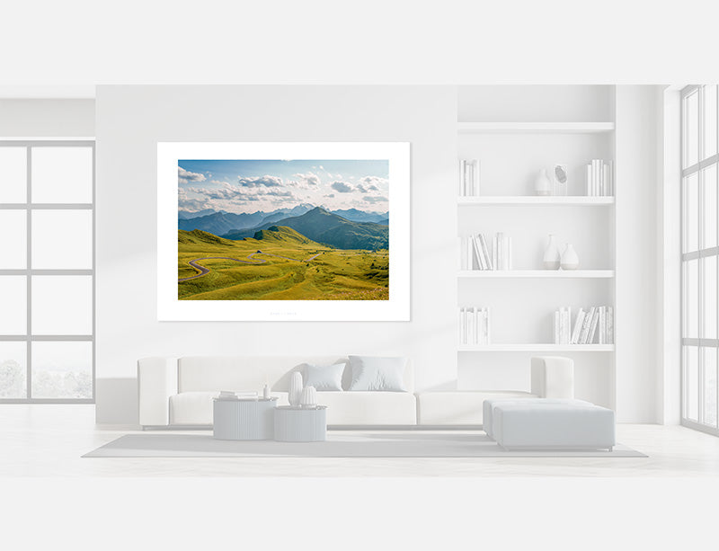 Cycling photography prints of the great cycling climbs by davidt