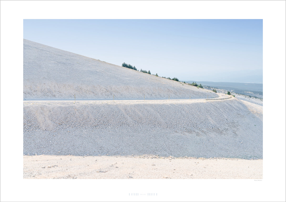 Mont Ventoux Bends 2 - Cycling pictures and posters, Cycling Art - Fine art photography prints.