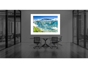 Alpe d'Huez 21 Bends cycling photography print by davidt