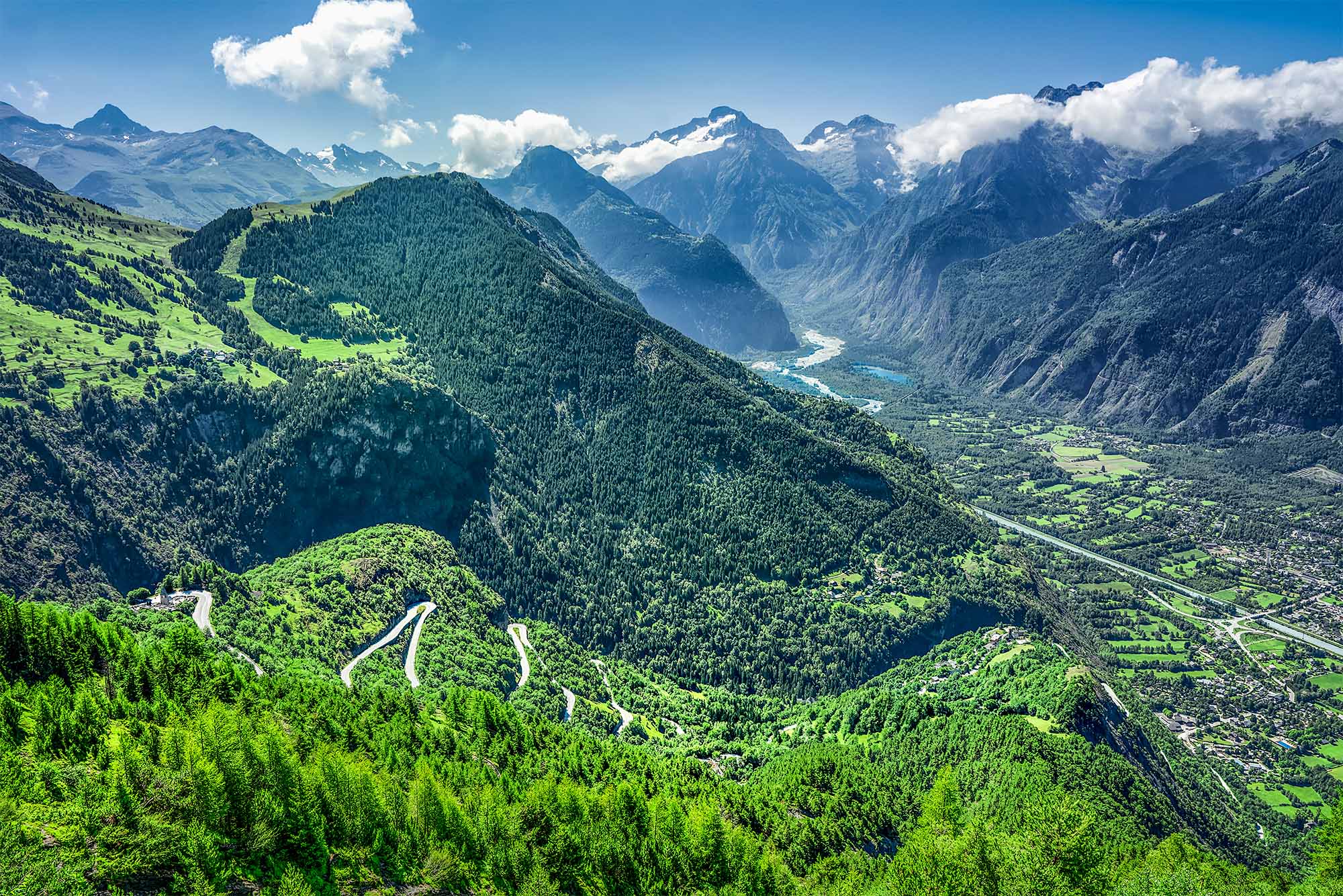 Alpe d"huez cycling photography landscape prints