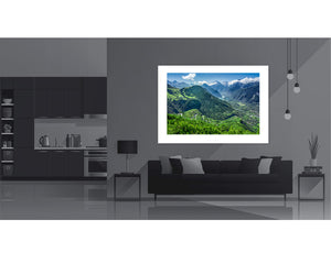 Alpe d'Huez - Landscape - Gifts for cyclists. Cycling decor.