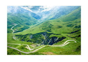 Alphonse Steines - Col du Tourmalet, Cycling prints. Cycling Art. Cycling Prints by Davidt