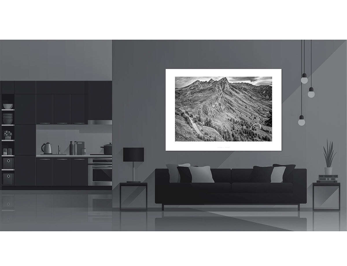 Colle del Agnello - Autumn Gifts for Cyclists, Cycling Photography Prints by davidt