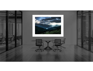 Col d'Aspin to Payolle. Cycling photography prints for offices by davidt