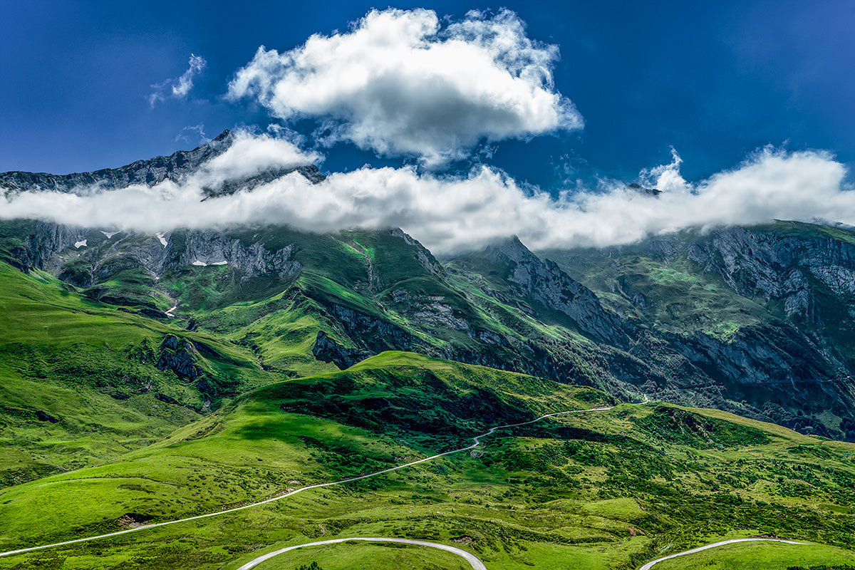Col d'Aubisque The Pyrenees. Cycling prints, Cycling Art. Unique gifts for cyclists. Cycling decor, Cycling Photography Prints, Cycling interiors, Luxury Gifts for Cyclists, Photography prints by Davidt