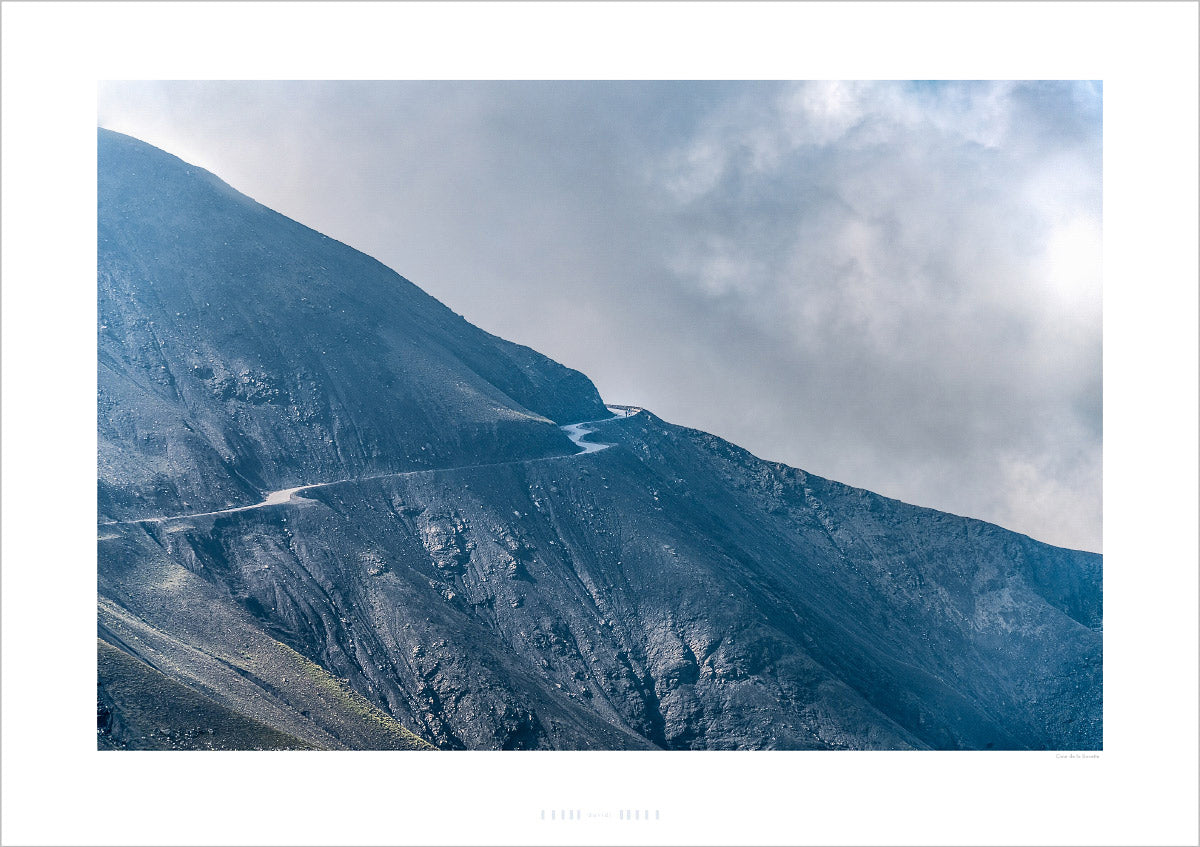 Col de la Bonette, Unique Gifts for Cyclists, Cycling decor, Cycling Photography Prints by davidt