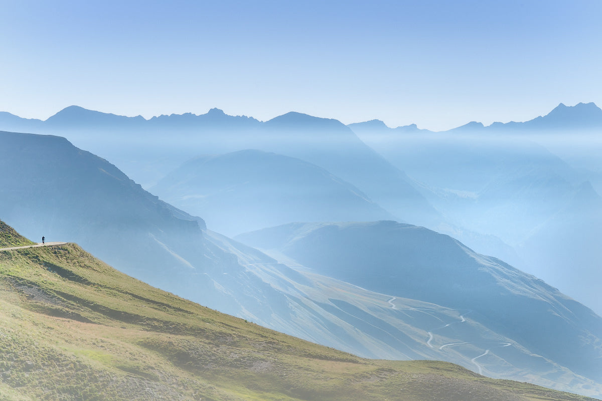 Col de la Bonette - Top of the World. Cycling Prints, Cycling Art. Unique Gifts for Cyclists