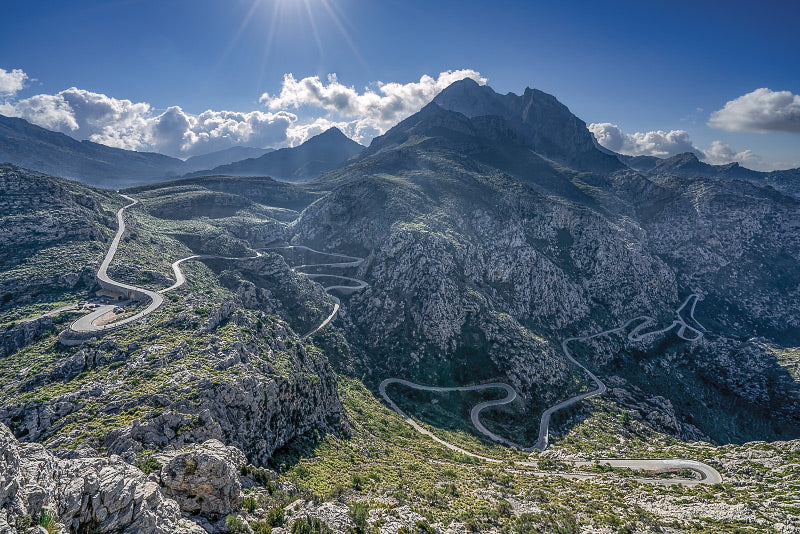 Sa Calobra Unique gifts for cyclists, cycling photography prints by davidt
