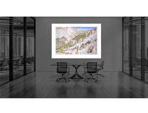 Col d'Izoard Race Day Casse Desert. Cycling photography prints by davidt. 