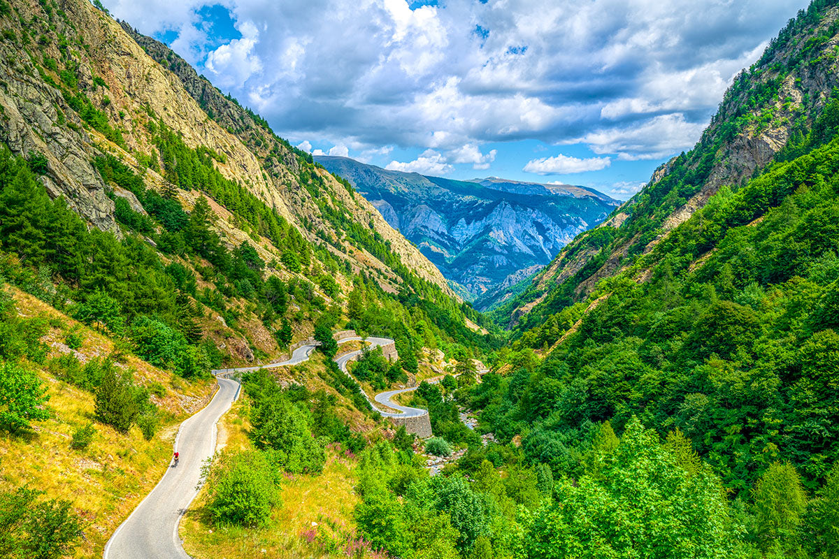 Col de la Lombarde Italian side