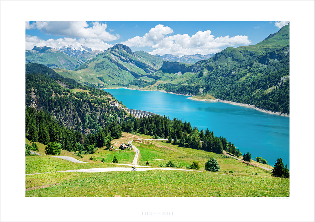 Col du Pré - Descent cycling landscape photography prints