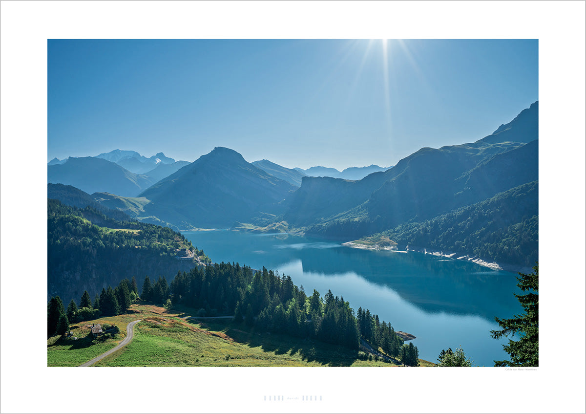Col du Pré - Lakeside Print Colour