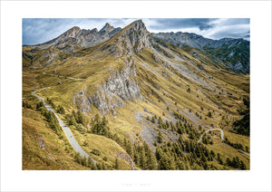 Colle del Agnello - Autumn colours Italian side Gifts for Cyclists, Cycling Photography Prints by davidt