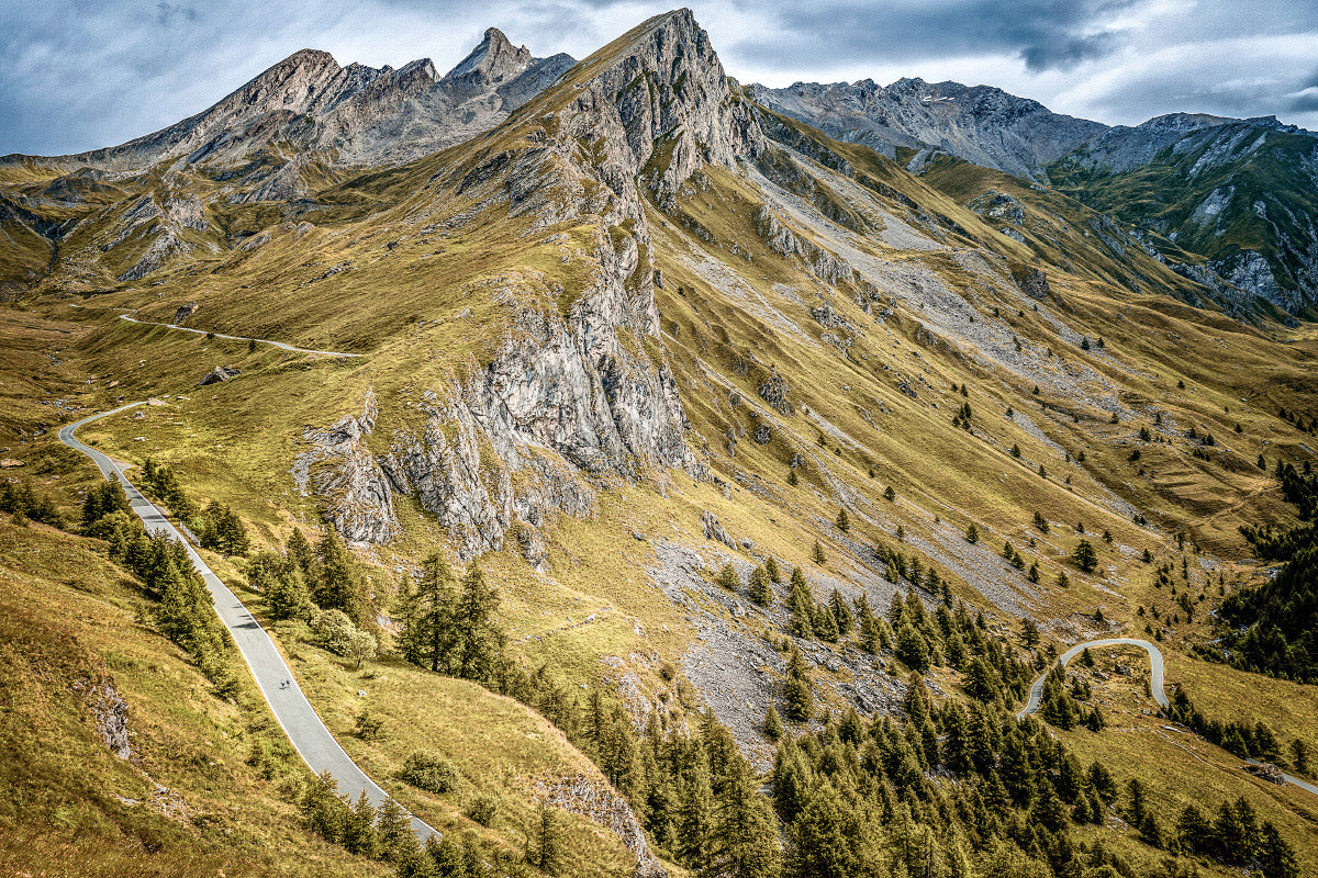 Colle del Agnello - Autumn colours Gifts for Cyclists, Cycling Photography Prints by davidt