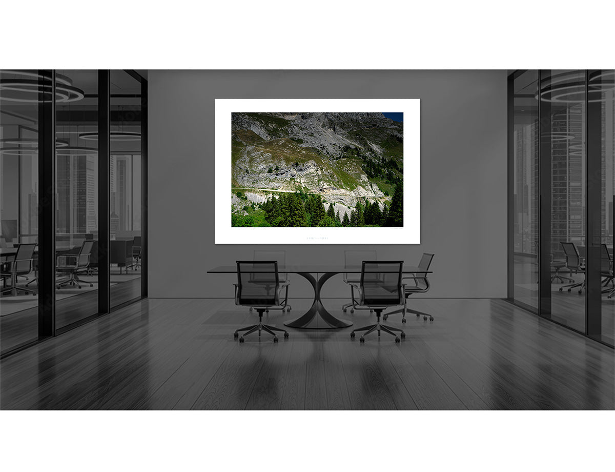 Col de la Colombiere Northside cyclists Print 