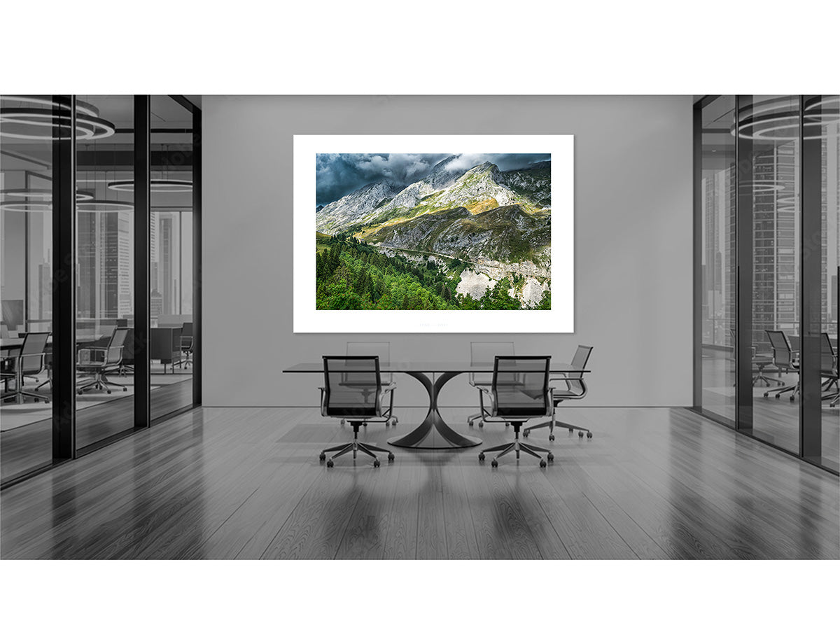 Col de la Colombière - Cycling landscapes prints