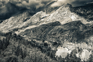 Col de la Colombière - Northside B&W