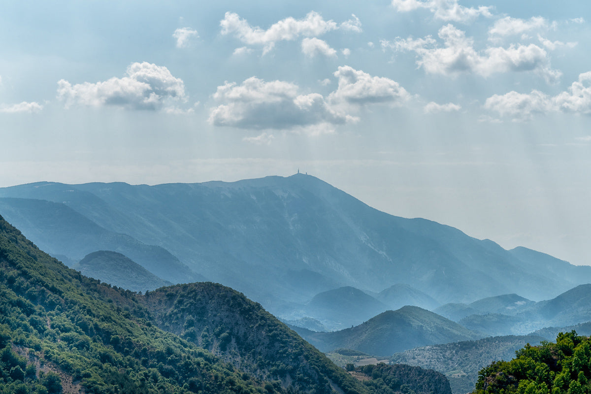 Mont Ventoux - Mountain View gifts for cyclists by davidt