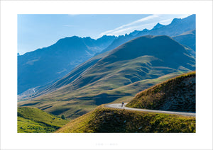 Col de la Croix de Fer - Down Hill Run - Cycling landscape photography prints by davidt. Unique gifts for cyclists