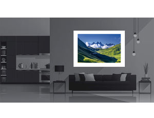 Col de la Croix de Fer Top. Cycling Office art by David Tedman. 