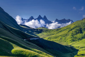 Col de la Croix de Fer - Top. Cycling Office Art by David Tedman. 