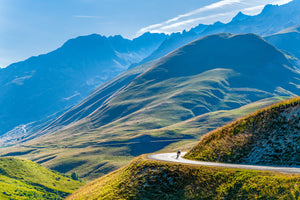 Col de la Croix de Fer - Down Hill Run - Cycling photography prints by davidt. Unique gifts for cyclists 