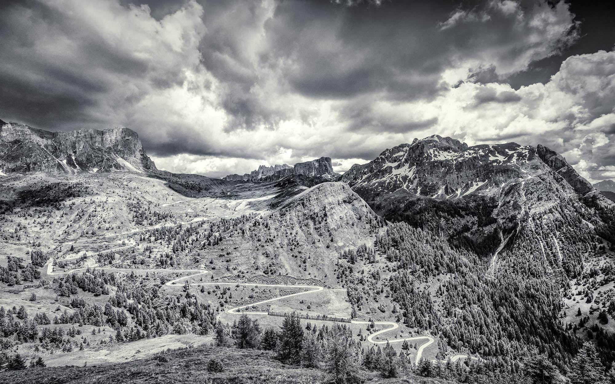 Passo Giau - Great Cycling Climbs - For the cyclist in your life. Photography by davidt