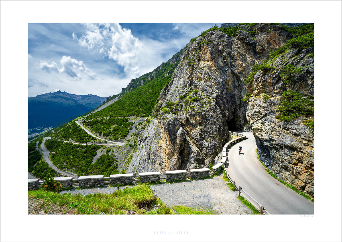 Torri di Fraele - Top. Cycling prints by davidt. Gifts for cyclists