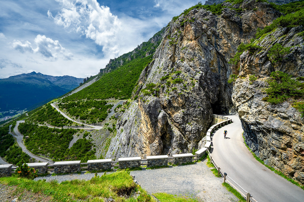 The Torri di Fraele - Top. Cycling prints by davidt. Gifts for cyclists