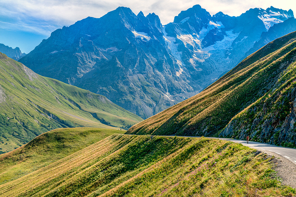 Cycling Art. Unique gifts for cyclists. Col du Galibier. Cycling decor, Cycling interiors, Luxury Gifts for Cyclists, Photography prints by David Tedman. Office art, Art for offices Gifts for Dad, gifts for Fathers Day. Original gifts for cyclists