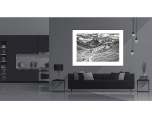 Col du Galibier Gravel and Road Office and home print