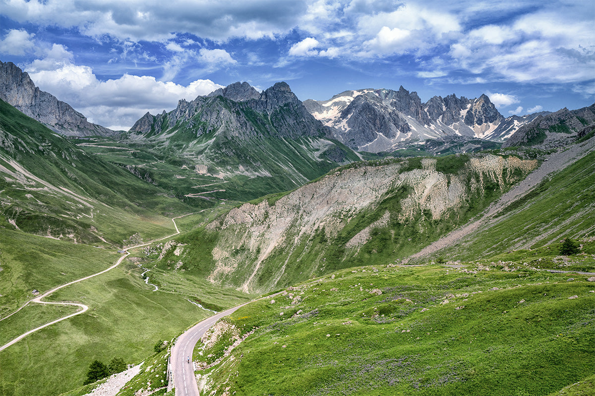 Col du Galibier - Gravel and Road - Colour print