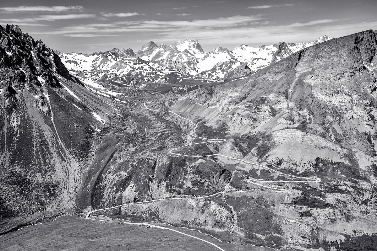 Col du Galibier - Home to the Gods of Cycling. Original cycling prints, unique gifts for cyclists