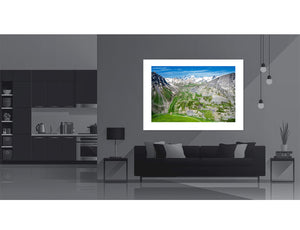 Col du Galibier - Barre des Écrins Colour home photography print