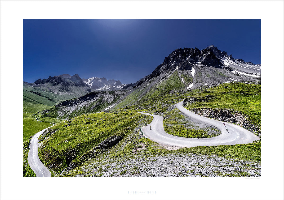 Cycling Prints, Cycling Art. Unique Gifts for Cyclists, Galibier, Col du Galibier, Cycling Decor, Cycling Photography Prints, Cycling Interiors, Luxury Gifts for Cyclists