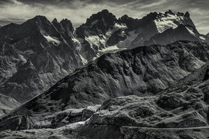Col du Galibier & La Meije Limited Edition Cycling Photo Print 