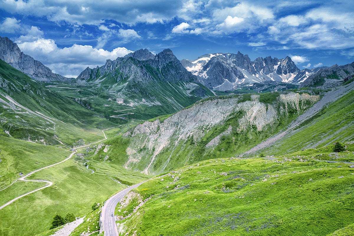 Col du Galibier Mountain View