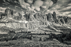 Passo Gardena The Sellaronda. Cycling photography prints by davidt. Gifts for cyclists