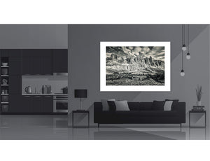 Passo Gardena - The Sellaronda. Cycling photography prints by davidt. 