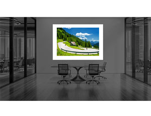 Passo Giau Bends cycling prints gifts for cyclists Office prints
