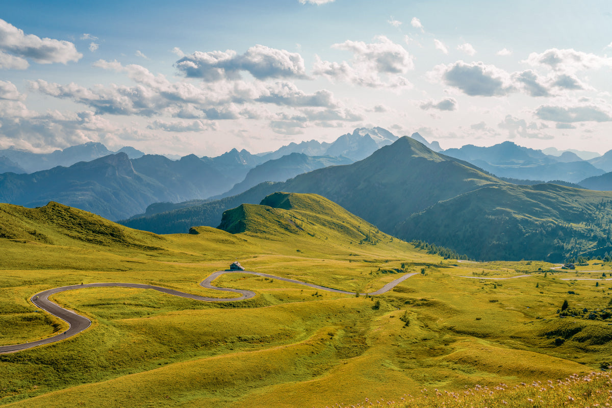 Passo Giau From the Top Cycling photography gifts for cycling by davidt