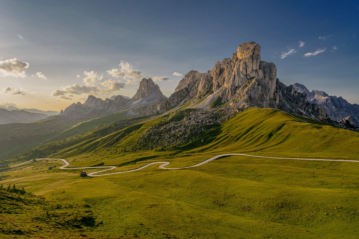 Passo Giau The Dolomites cycling prints cycling landscape photography by davidt