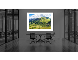 Col du Glandon cycling photography prints by davidt - Gifts for Cyclists. Office Cycling prints