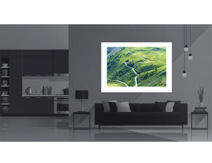 Col du Glandon Top Bends. Cycling Art by davidt. Cycling prints