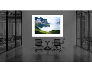 Col du Glandon From the Top. Cycling Art. Cycling photography prints by davidt