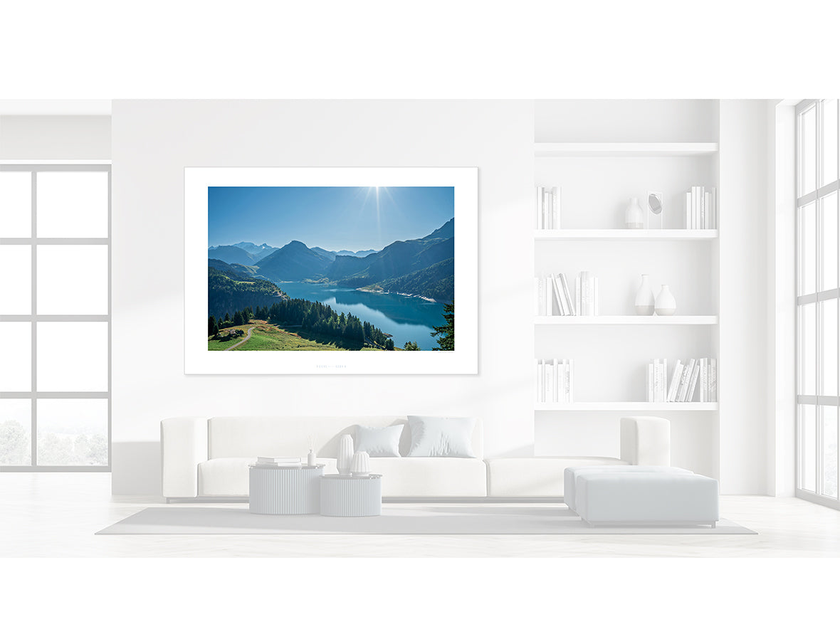 Col du Pré - Lakeside Great Cycling Climbs prints